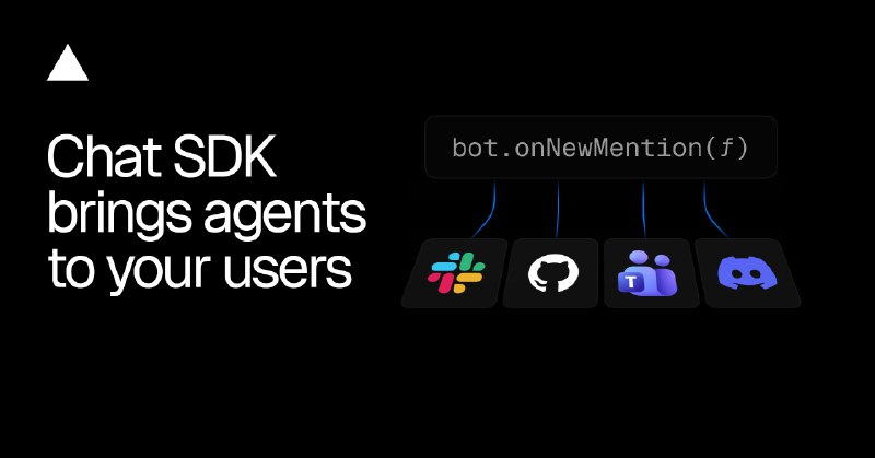 2) Chat SDK – один бот для всех платформ сразу